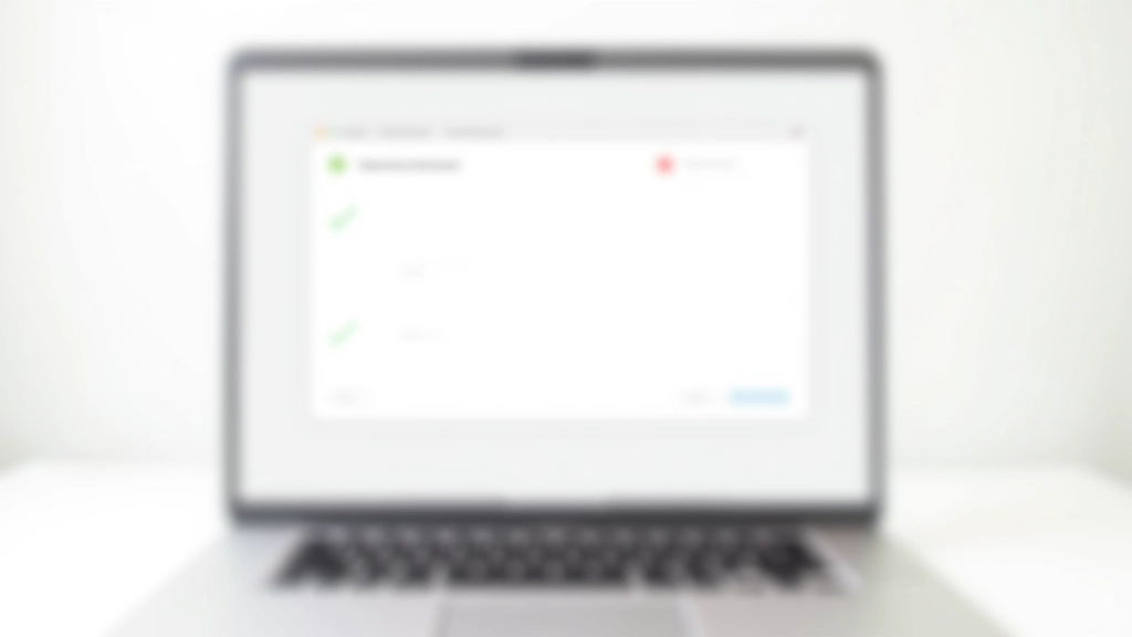 Schermata di form con feedback visuale: icone verdi per campi validi, icone rosse per errori